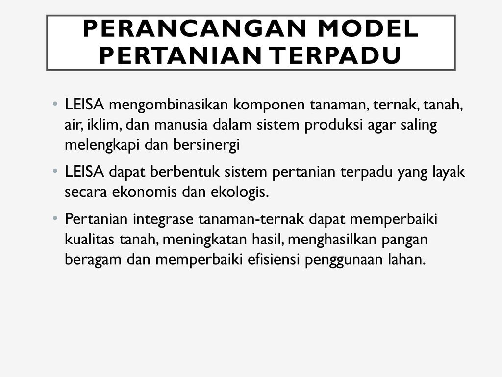 Detail Gambar Model Pertanian Terpadu Nomer 38