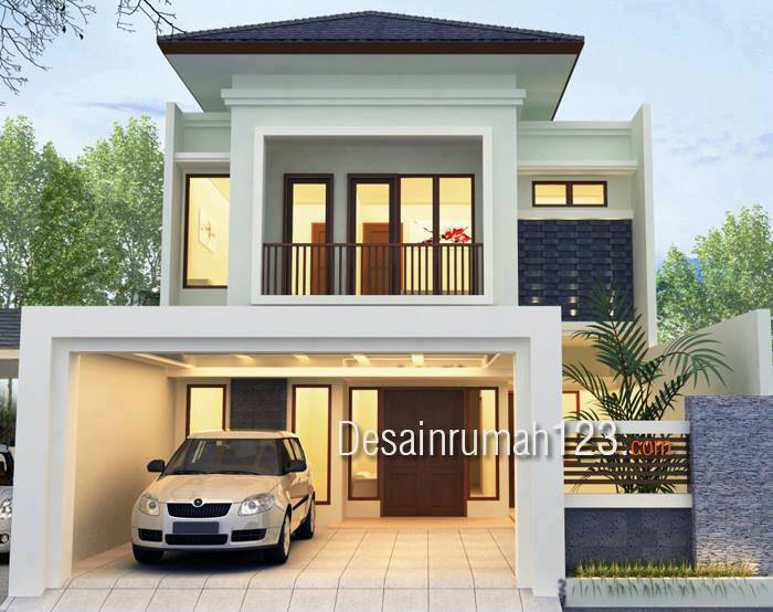 Detail Gambar Model Rumah Lantai 2 Nomer 32