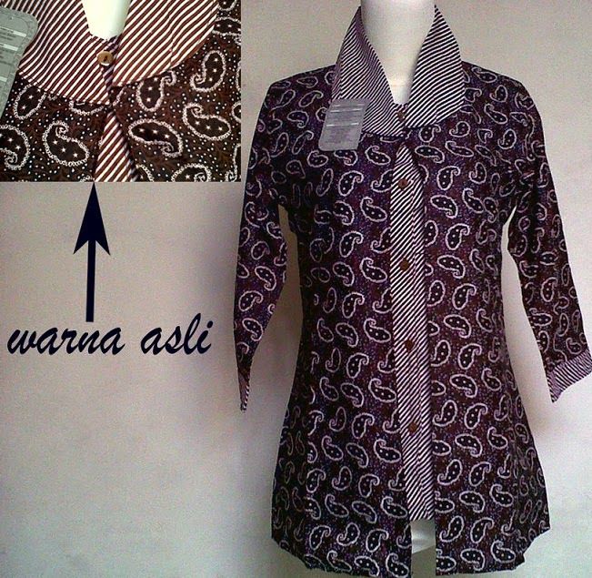 Detail Gambar Model Seragam Batik Baju Batik Dress Model Sekarang Nomer 31
