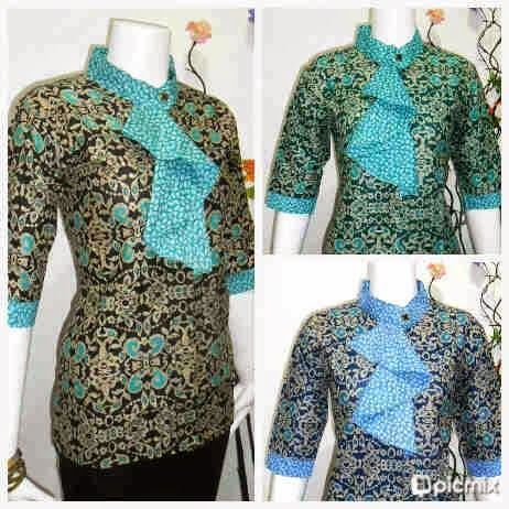 Detail Gambar Model Seragam Batik Baju Batik Dress Model Sekarang Nomer 34