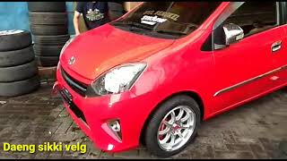 Detail Gambar Modif Agya Ban Lebar Nomer 18