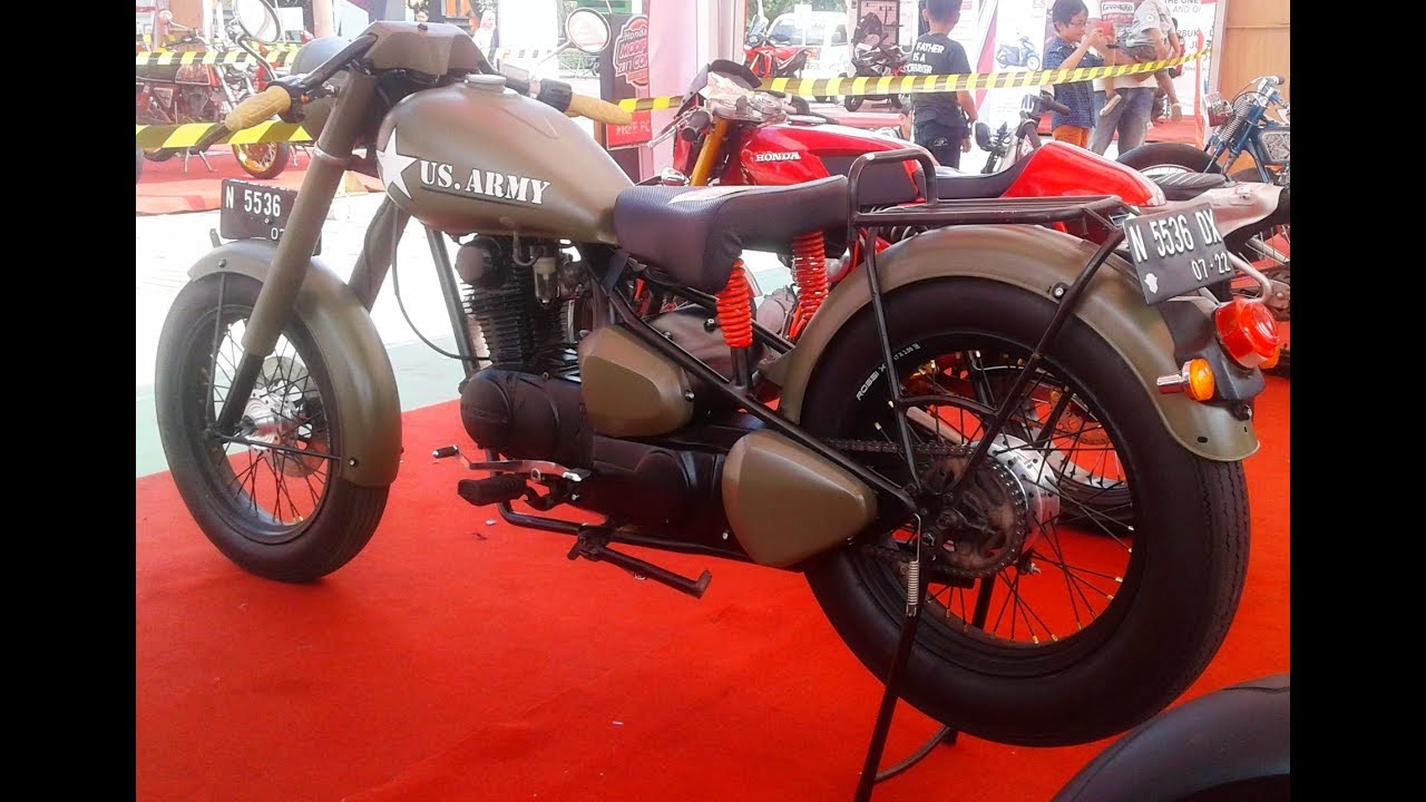 Detail Gambar Modifikasi Cb 100 Menjadi Motor Harley Nomer 4