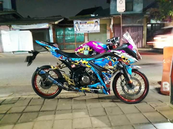 Detail Gambar Modifikasi Cbr 150 Jari Jari Nomer 55