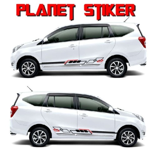 Detail Gambar Modifikasi Dengan Stiker Toyota Calya Nomer 12