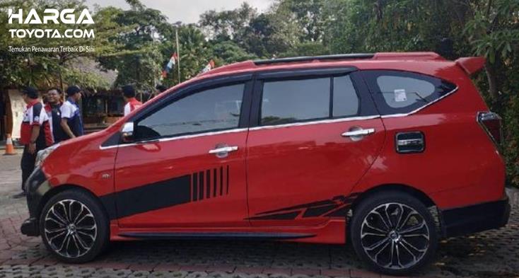 Detail Gambar Modifikasi Dengan Stiker Toyota Calya Nomer 19