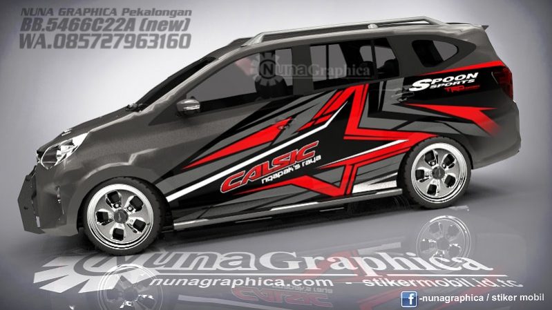 Detail Gambar Modifikasi Dengan Stiker Toyota Calya Nomer 55