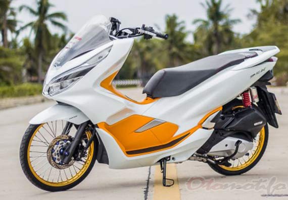 Detail Gambar Modifikasi Honda Pcx Nomer 4