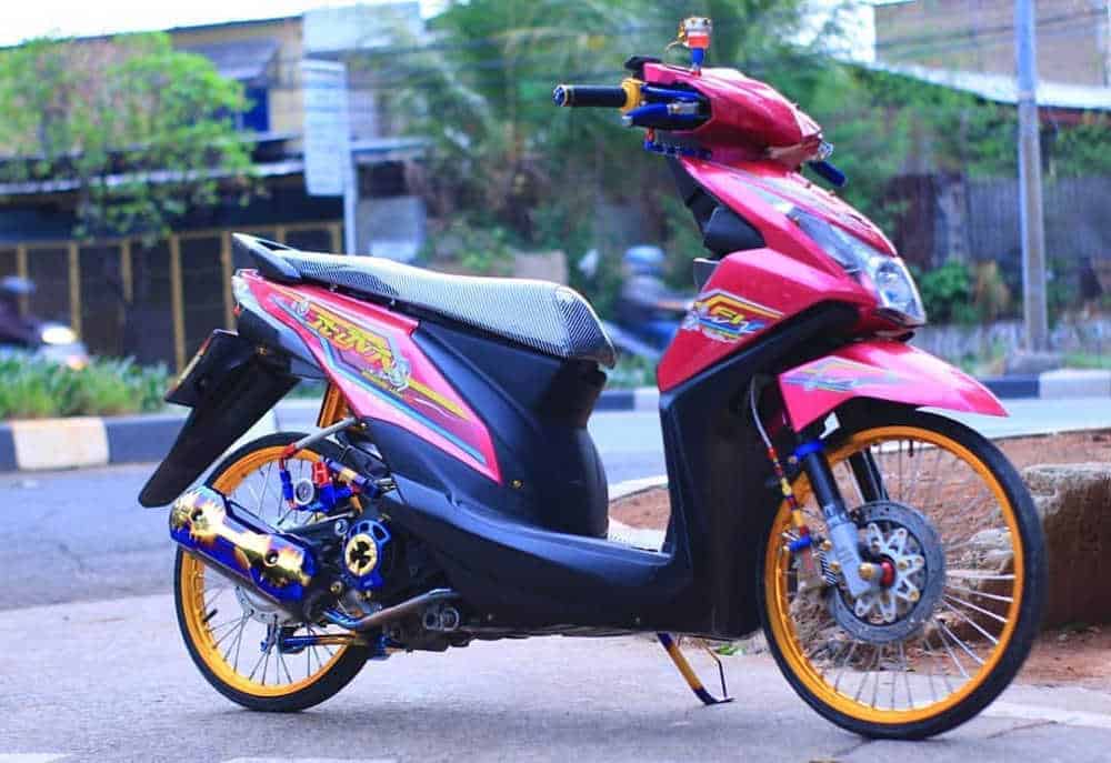 Detail Gambar Modifikasi Motor Beat Nomer 41