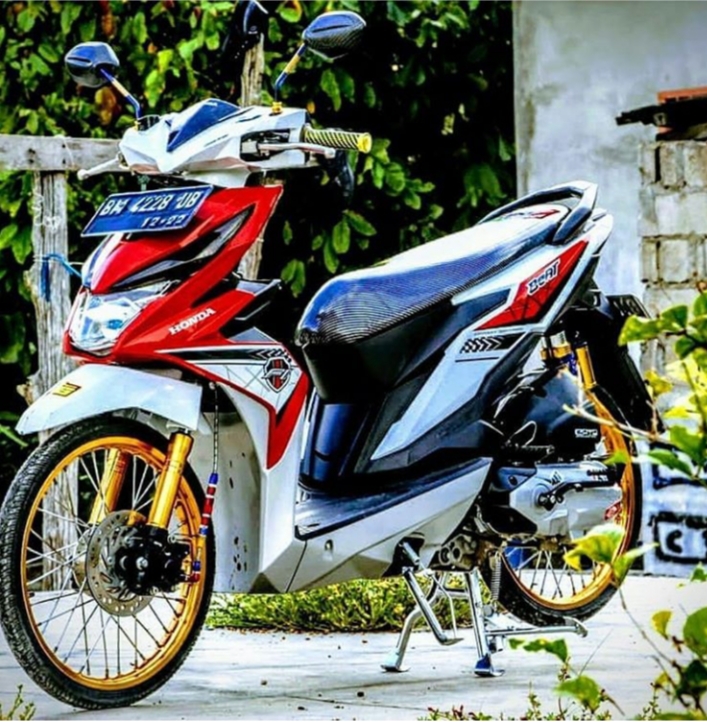 Detail Gambar Modifikasi Motor Beat Nomer 7