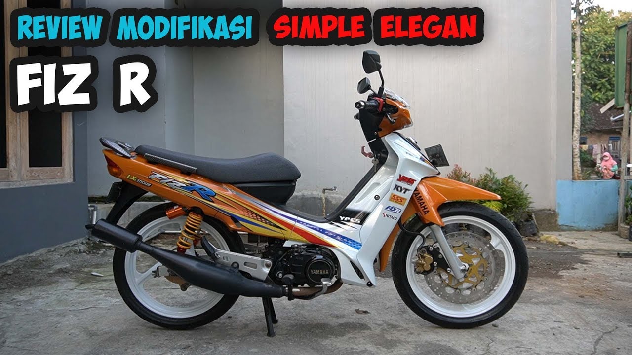 Detail Gambar Modifikasi Motor Fiz R Kontes Nomer 36