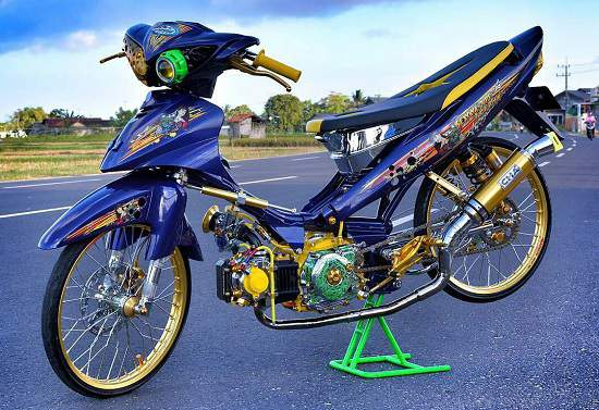 Detail Gambar Modifikasi Motor Jupiter Z Nomer 15