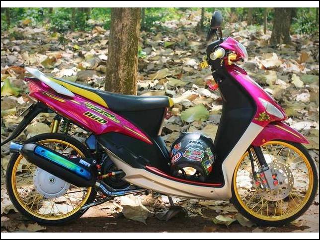 Detail Gambar Modifikasi Motor Mio Nomer 9