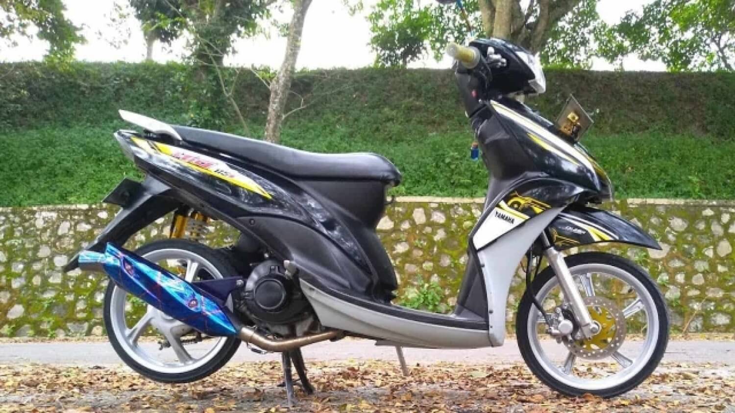 Detail Gambar Modifikasi Motor Mio J Nomer 5