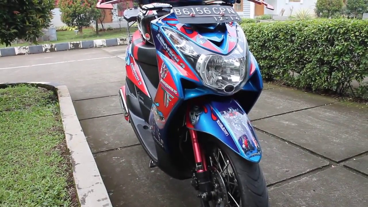 Detail Gambar Modifikasi Motor Mio Soul Nomer 13