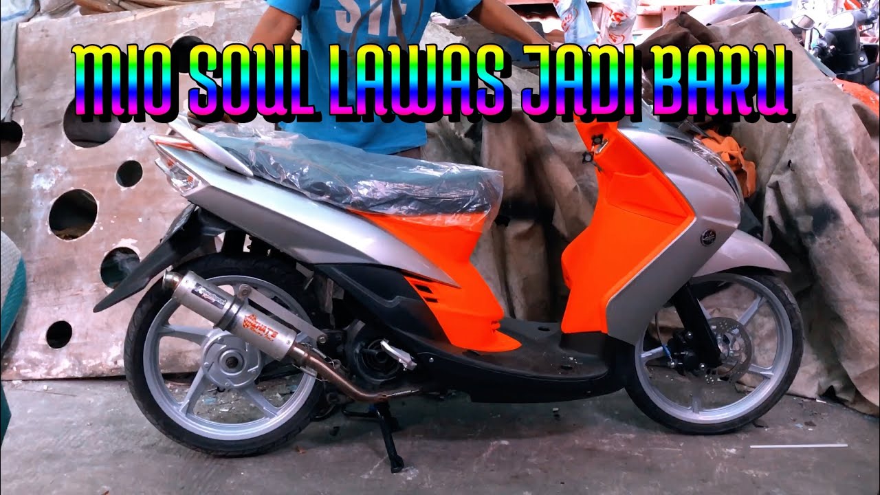 Detail Gambar Modifikasi Motor Mio Soul Nomer 35