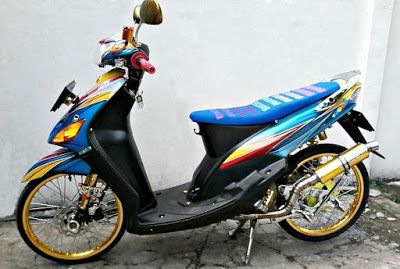 Detail Gambar Modifikasi Motor Mio Sporty Nomer 6