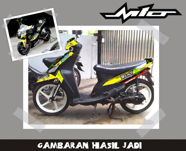 Detail Gambar Modifikasi Motor Mio Sporty Nomer 51