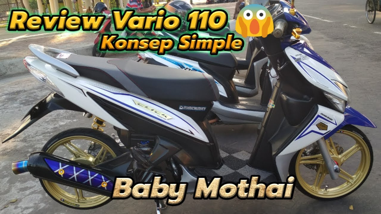 Detail Gambar Modifikasi Motor Vario 110 Karbu Nomer 6