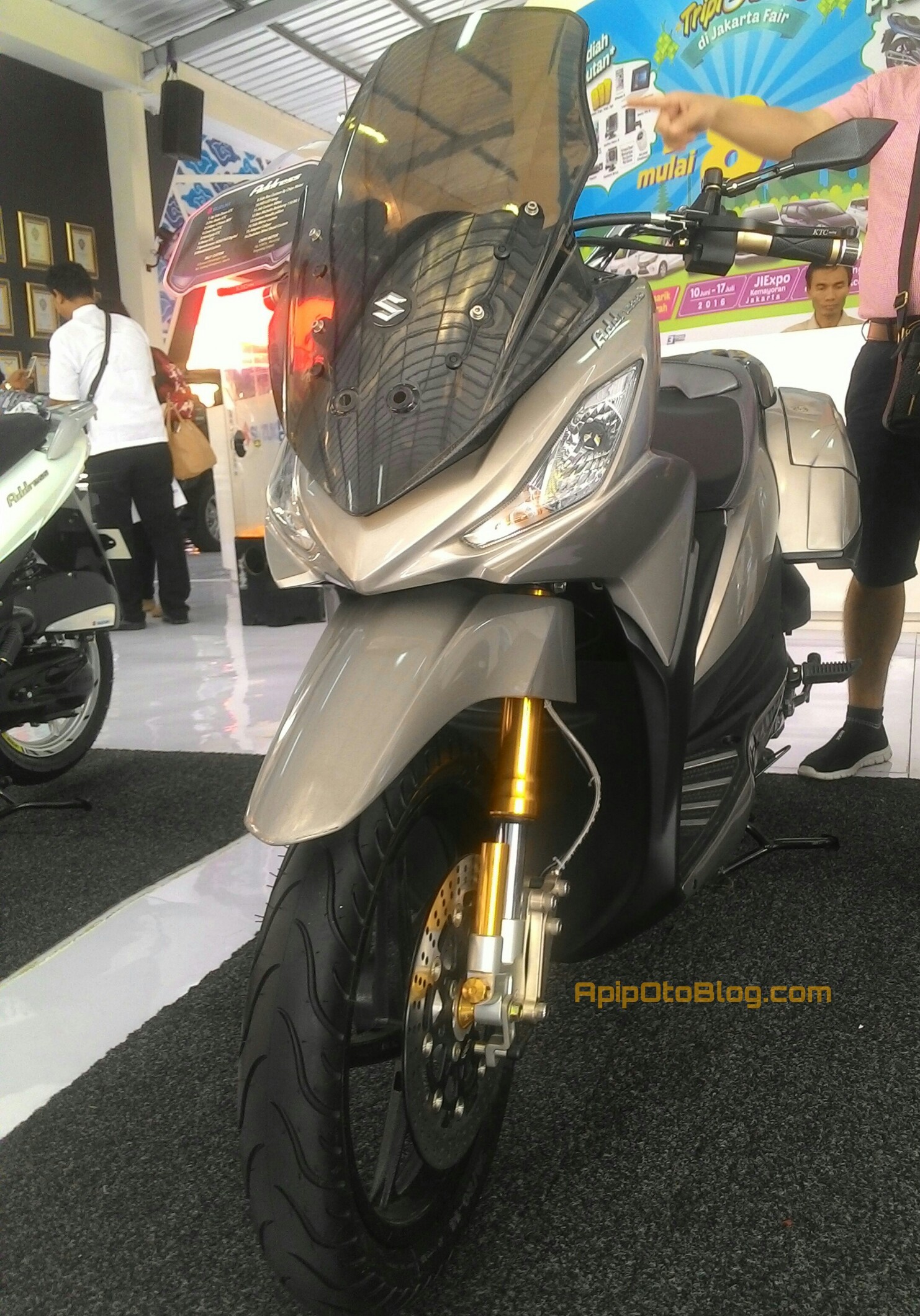 Detail Gambar Modifikasi Suzuki Address Nomer 14