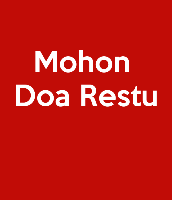 Detail Gambar Mohon Doa Restu Nomer 19