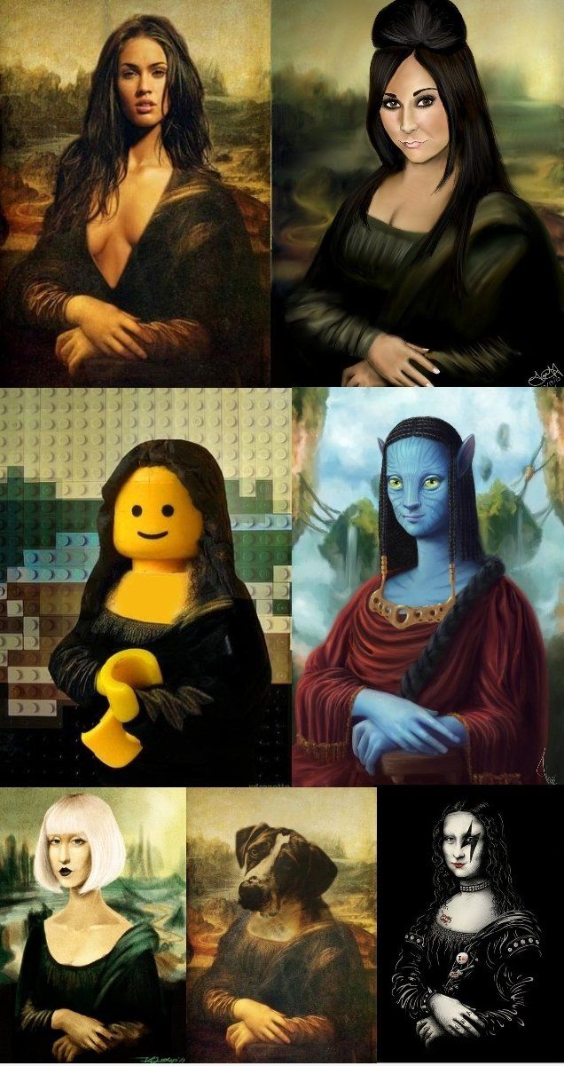 Detail Gambar Monalisa Lucu Nomer 39