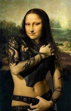 Detail Gambar Monalisa Lucu Nomer 43