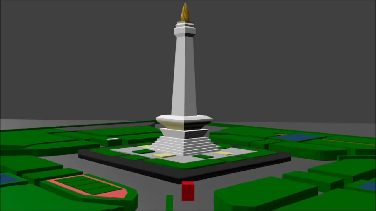 Detail Gambar Monas 3 Dimensi Nomer 24