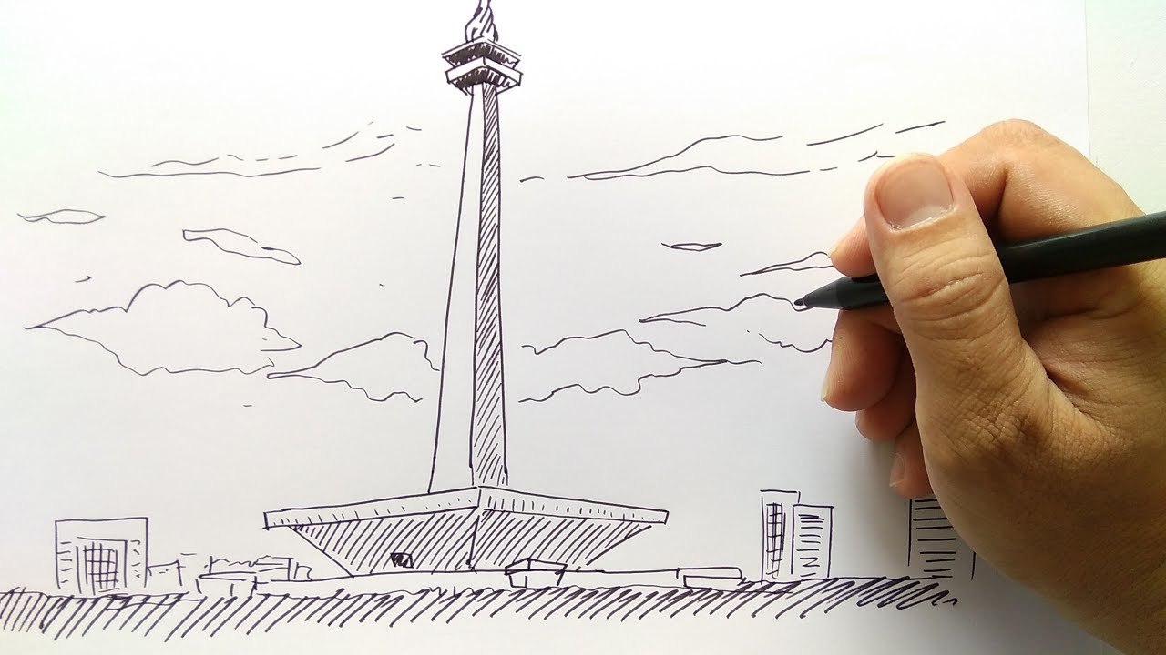 Detail Gambar Monas 3 Dimensi Nomer 7