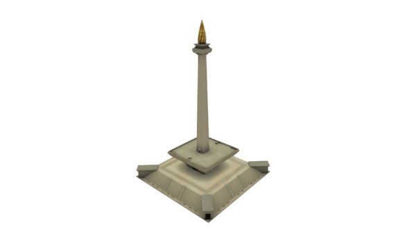 Detail Gambar Monas 3d Monas 3 Dimensi Nomer 42