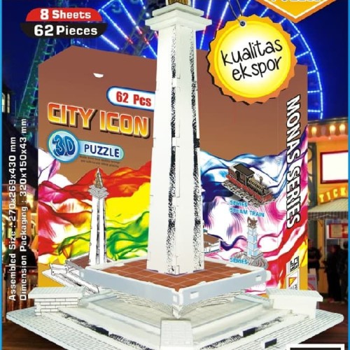 Detail Gambar Monas 3d Monas 3 Dimensi Nomer 44