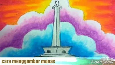 Detail Gambar Monas Mewarnai Nomer 36