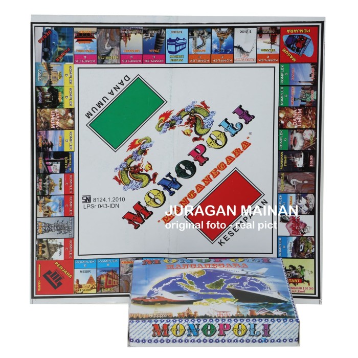 Gambar Monopoli Mainan - KibrisPDR