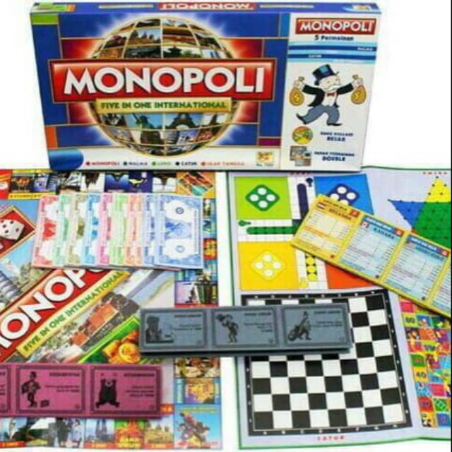 Detail Gambar Monopoli Mainan Nomer 2