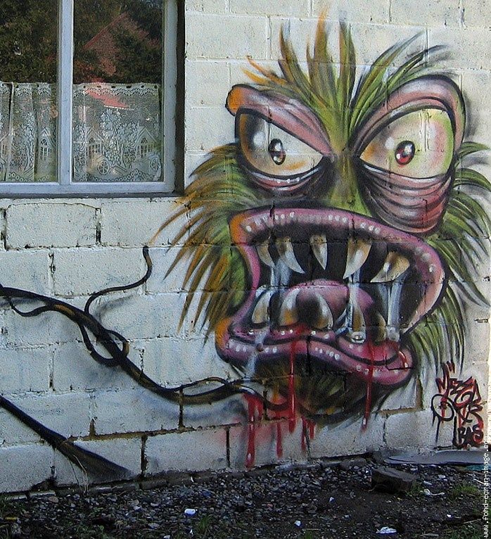 Detail Gambar Monster Grafiti Nomer 5