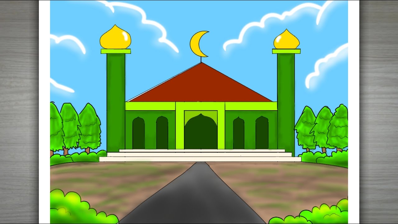 Detail Gambar Montase Masjid Koleksi Nomer 12