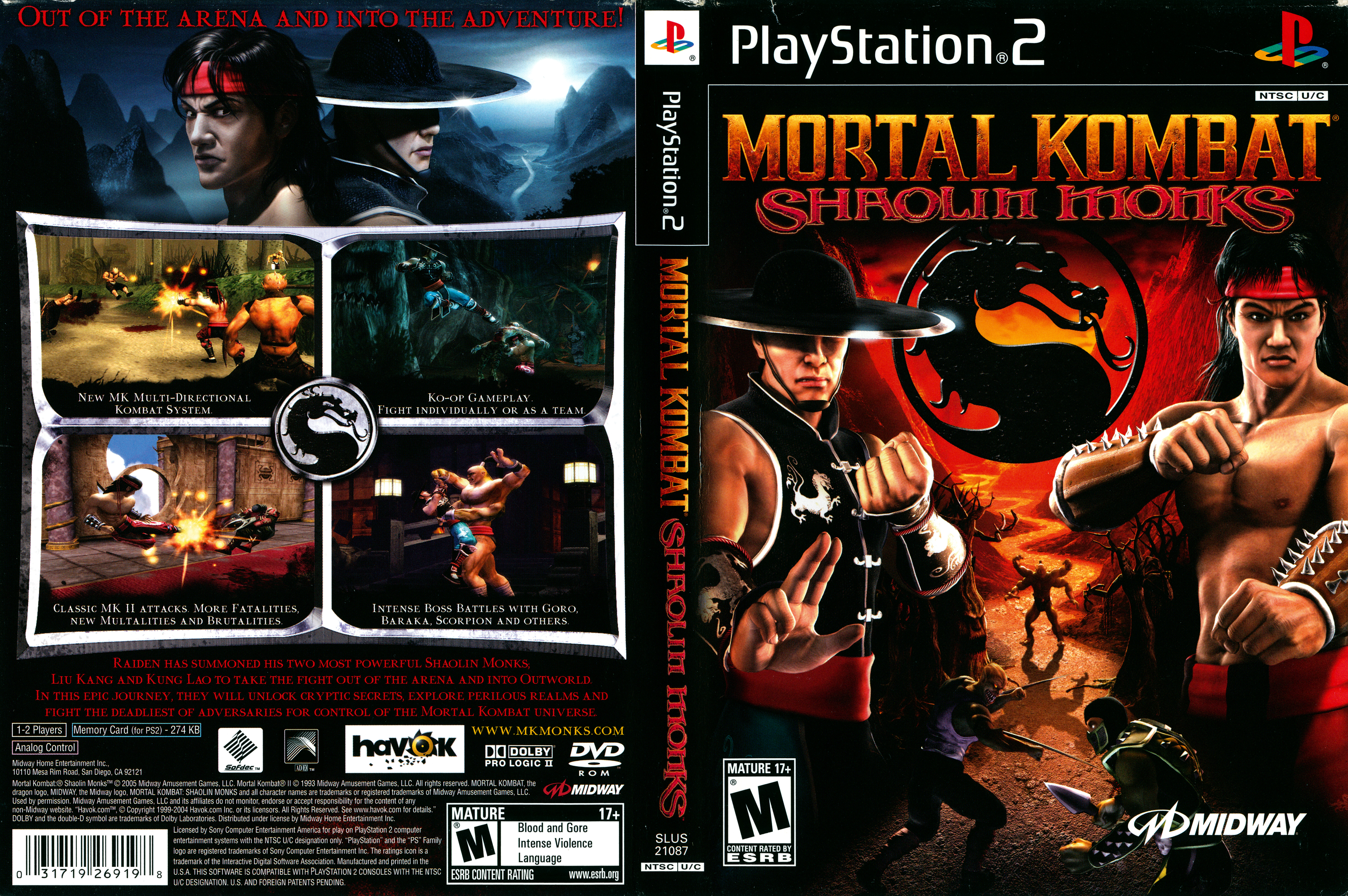 Detail Gambar Mortal Kombat Shaolin Monks Nomer 6