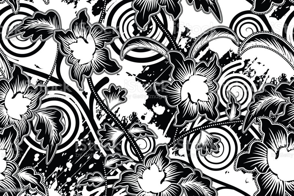 Detail Gambar Motif Batik Bunga Nomer 54