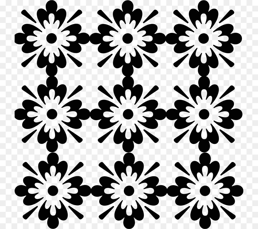 Detail Gambar Motif Batik Bunga Hitam Putih Nomer 19