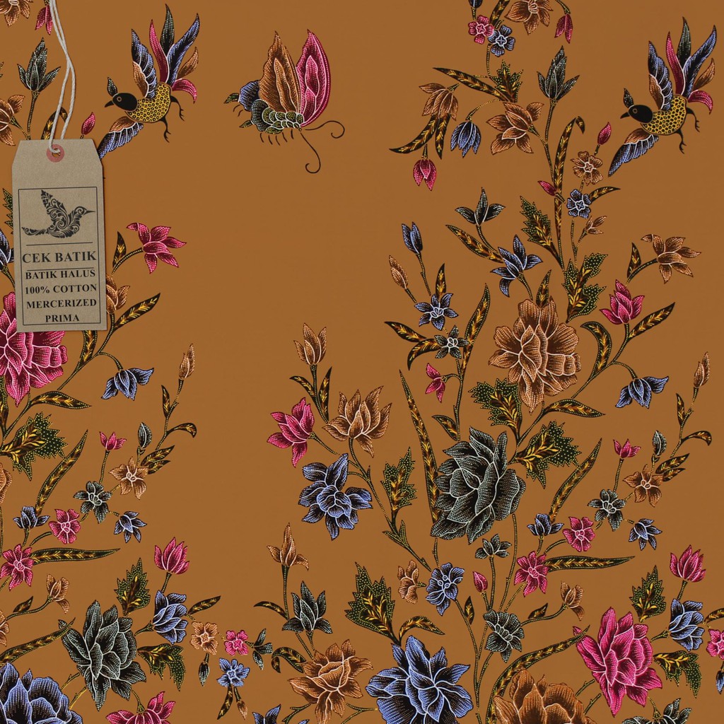 Detail Gambar Motif Batik Bunga Mawar Nomer 6