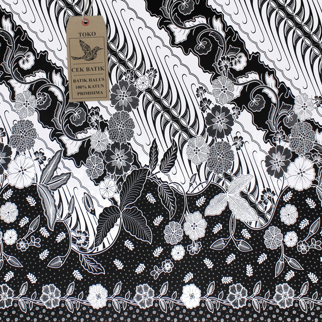 Detail Gambar Motif Batik Hitam Putih Nomer 5