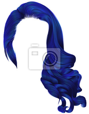 Detail Blaue Haare Frau Nomer 12