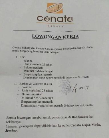 Detail Contoh Surat Lamaran Kerja Di Toko Roti Nomer 55