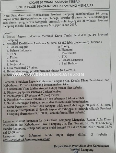 Detail Contoh Surat Lamaran Kerja Dinas Pendidikan Nomer 28