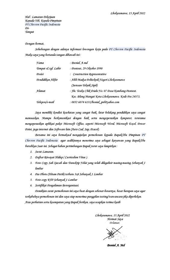 Detail Contoh Surat Lamaran Kerja Editor Nomer 48