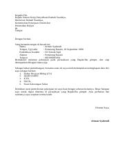 Detail Contoh Surat Lamaran Kerja Kementerian Nomer 55