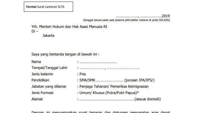 Detail Contoh Surat Lamaran Kerja Kementerian Pertanian Nomer 28