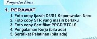 Detail Contoh Surat Lamaran Kerja Perawat S1 Ners Nomer 27