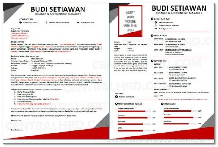 Detail Contoh Surat Lamaran Kerja Portofolio Nomer 21