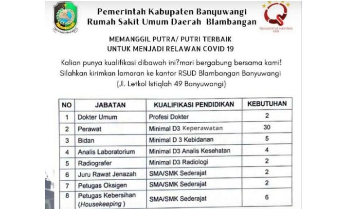 Detail Contoh Surat Lamaran Kerja Rumah Sakit Umum Daerah Nomer 50