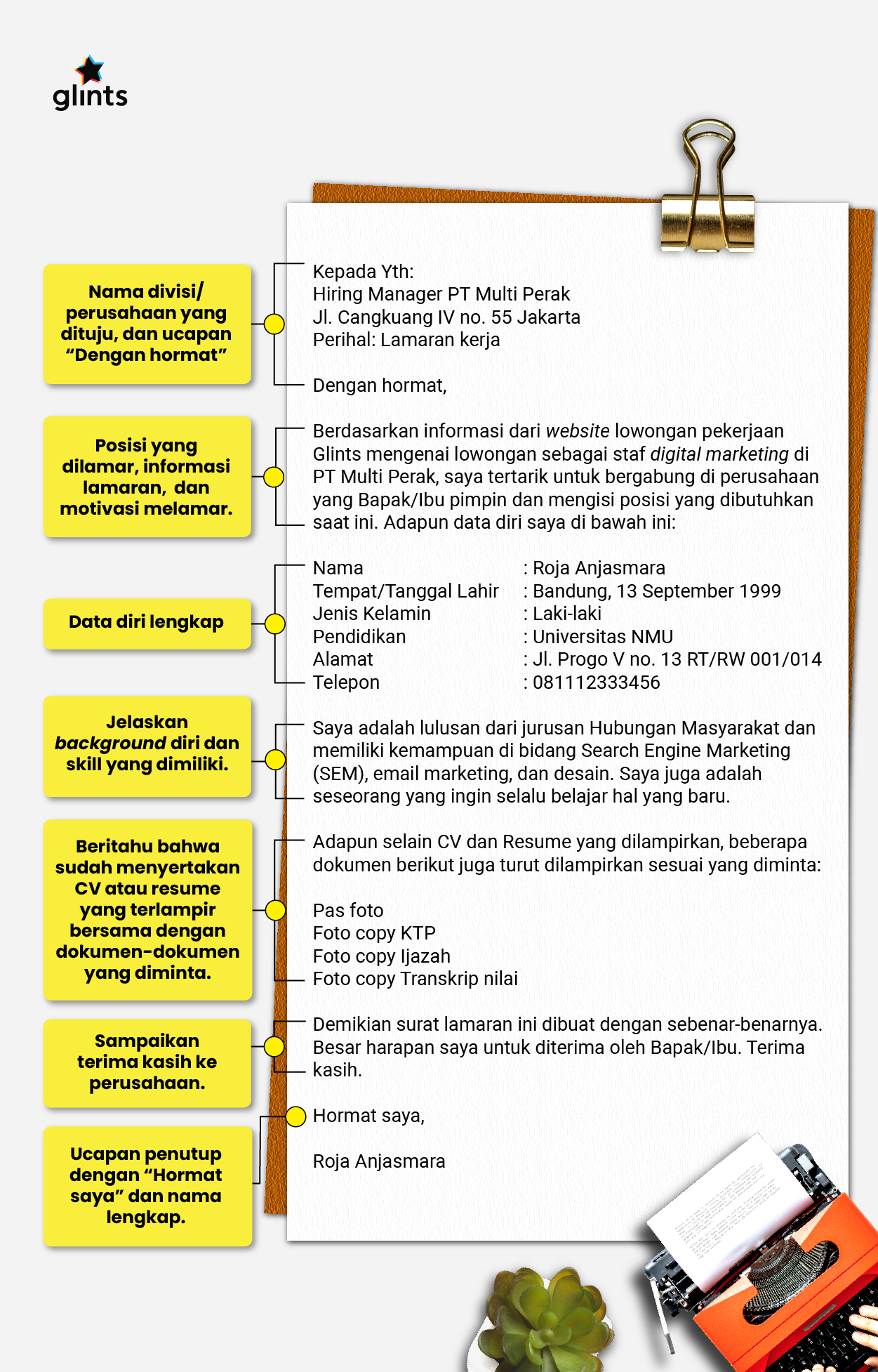 Detail Contoh Surat Lamaran Kerja Sales Marketing Nomer 35